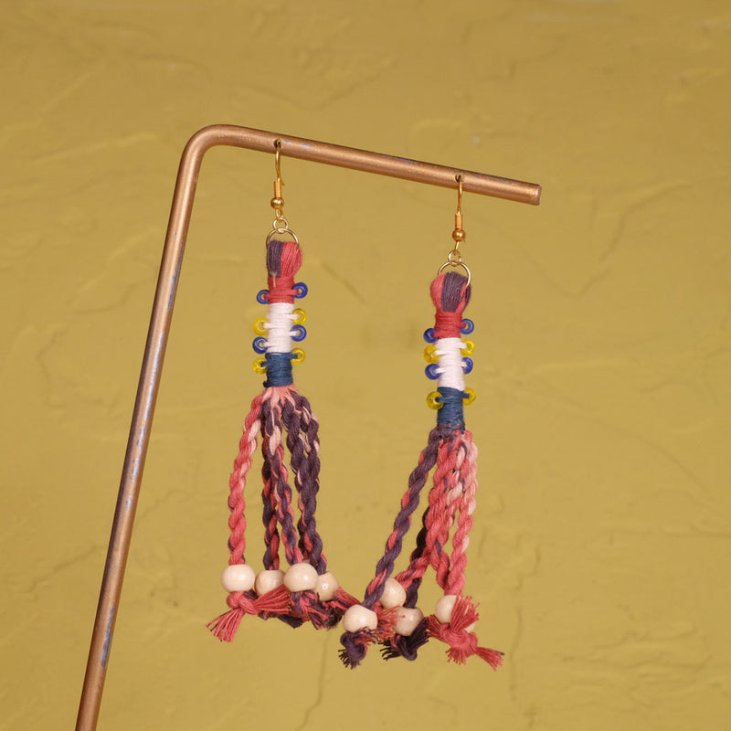 Anting Pilin - Earrings Tenun Ikat | Noesa