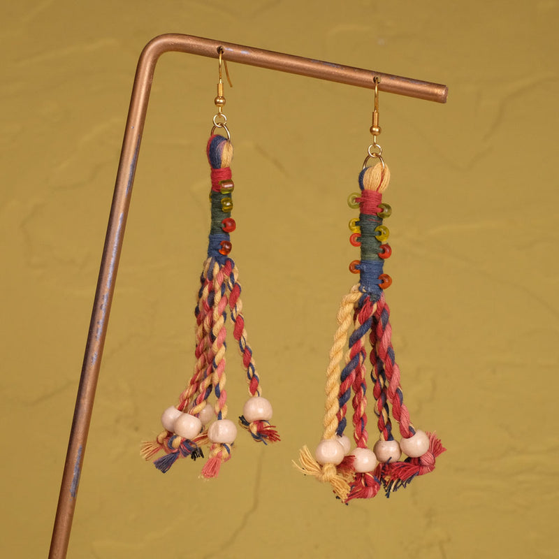 Anting Pilin - Earrings Tenun Ikat | Noesa