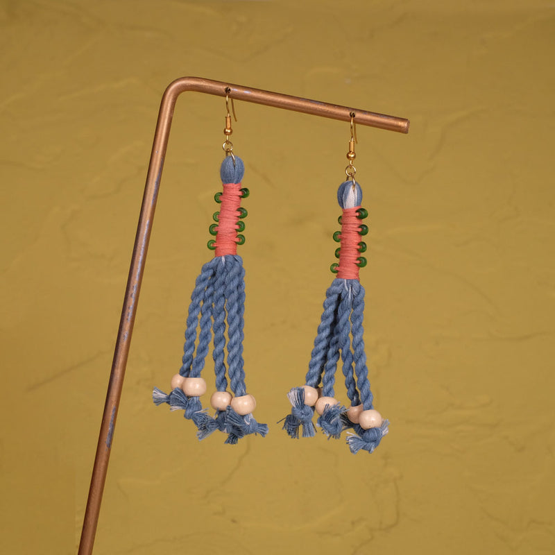 Anting Pilin - Earrings Tenun Ikat | Noesa