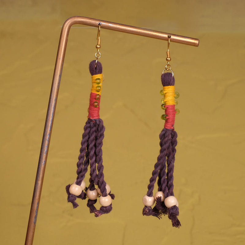 Anting Pilin - Earrings Tenun Ikat | Noesa