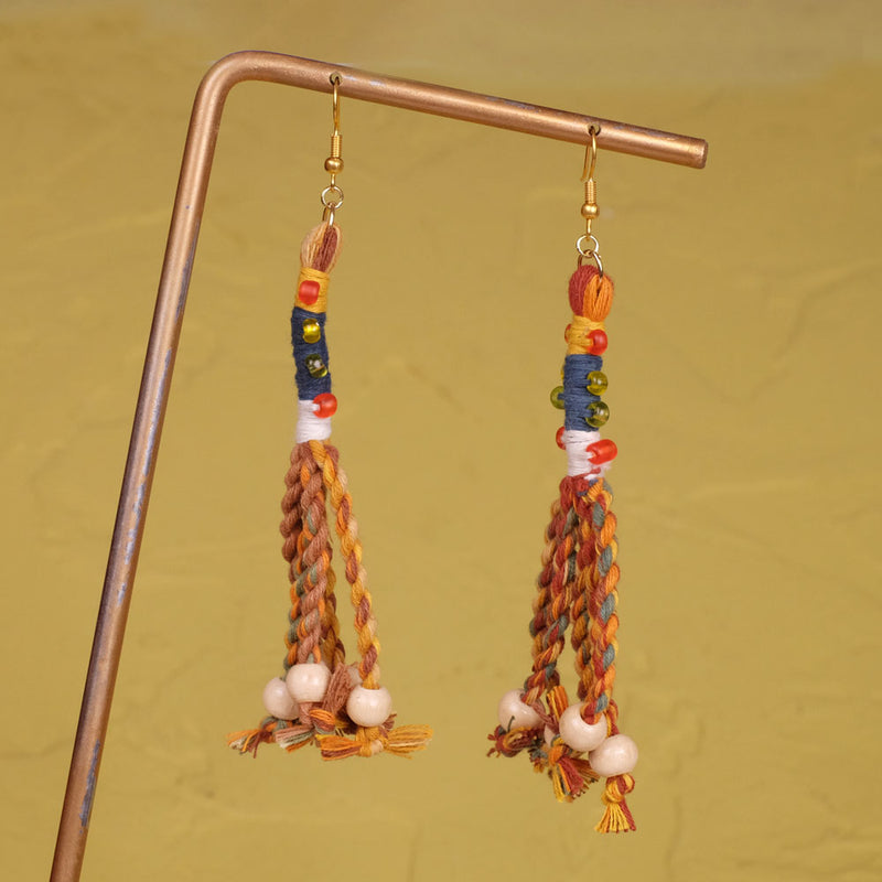 Anting Pilin - Earrings Tenun Ikat | Noesa