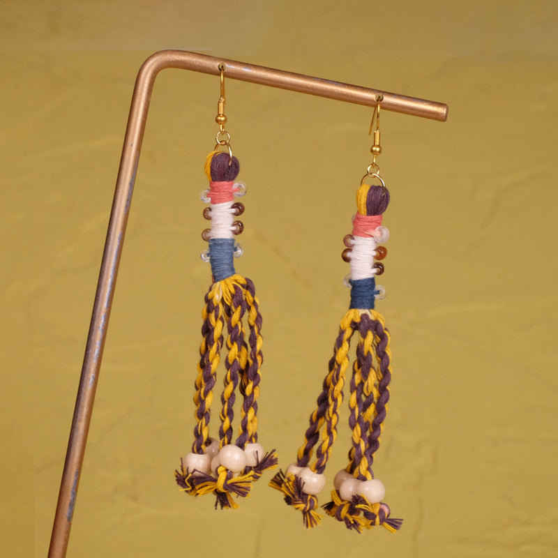 Anting Pilin - Earrings Tenun Ikat | Noesa