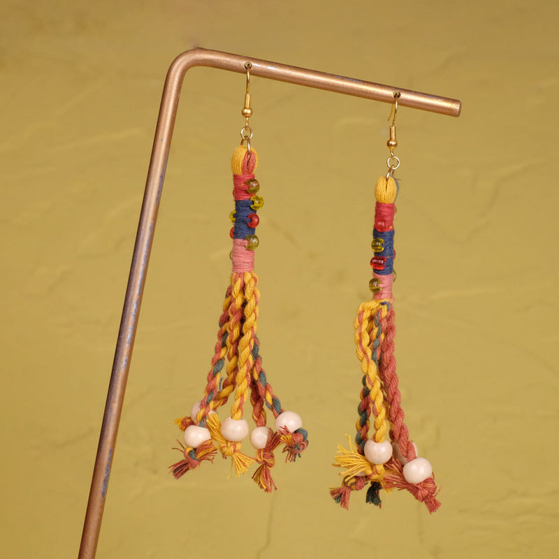 Anting Pilin - Earrings Tenun Ikat | Noesa