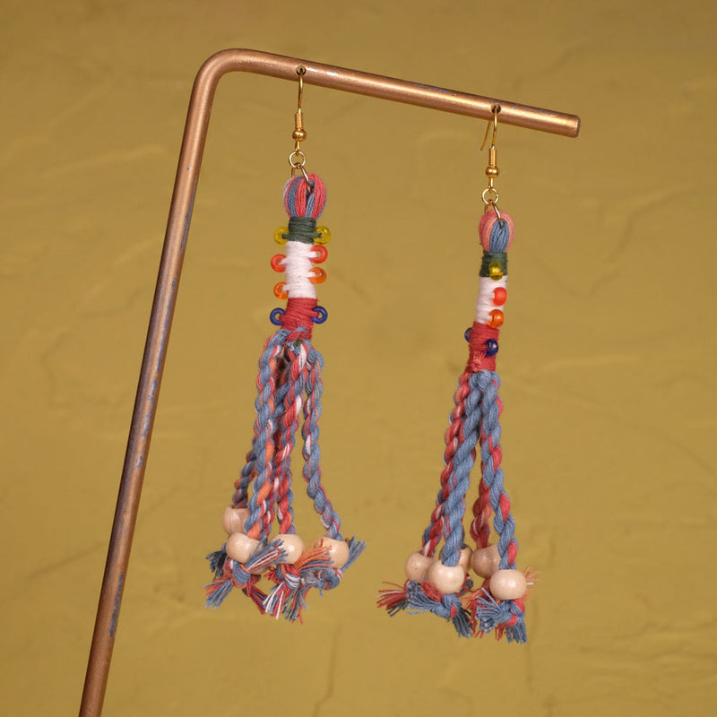 Anting Pilin - Earrings Tenun Ikat | Noesa