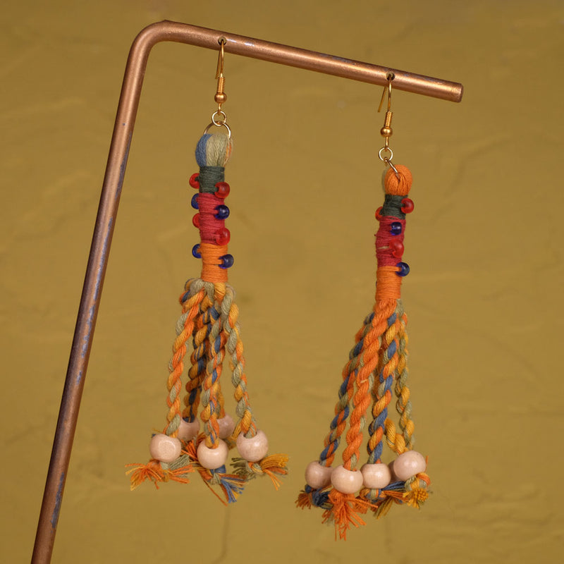 Anting Pilin - Earrings Tenun Ikat | Noesa