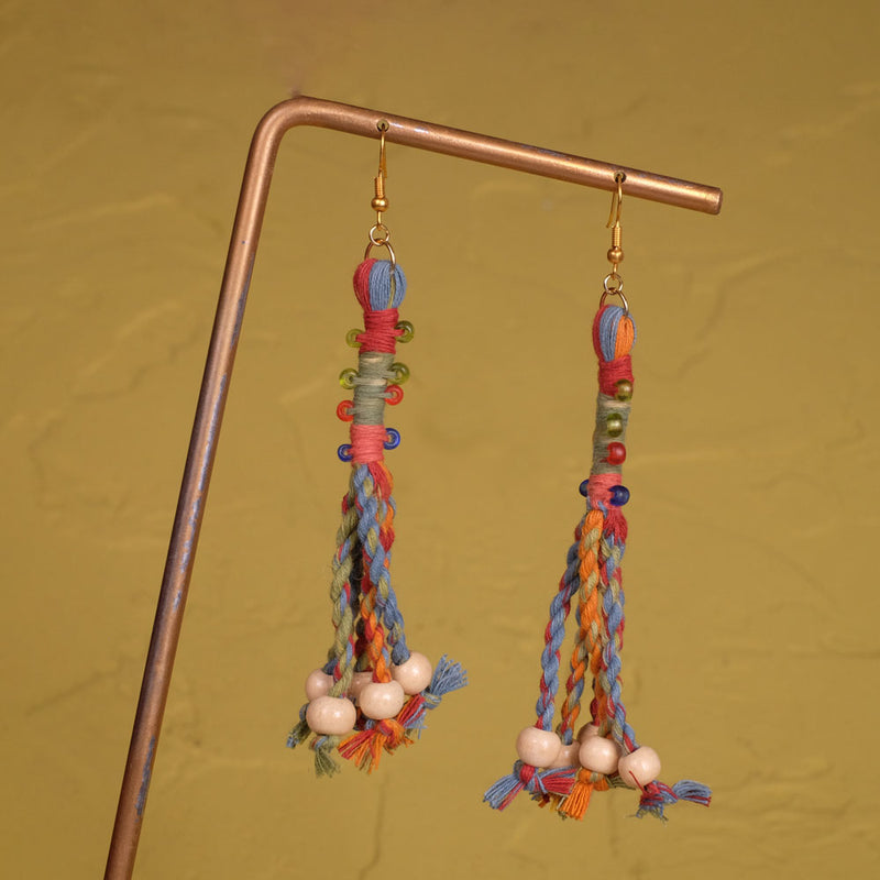 Anting Pilin - Earrings Tenun Ikat | Noesa