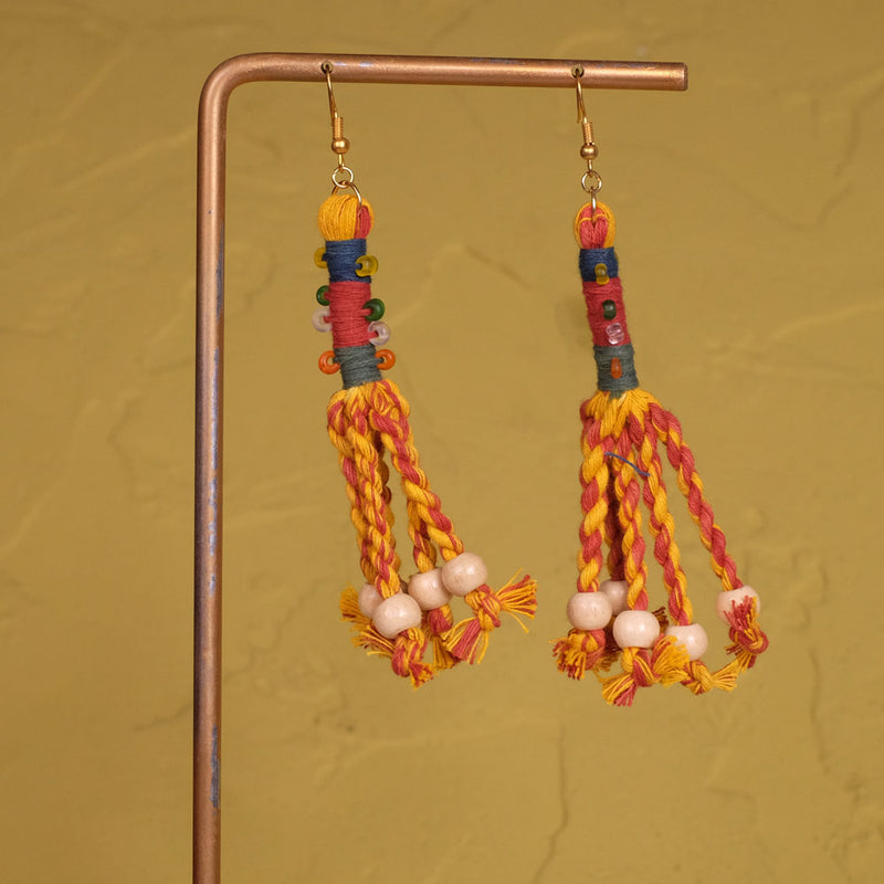 Anting Pilin - Earrings Tenun Ikat | Noesa