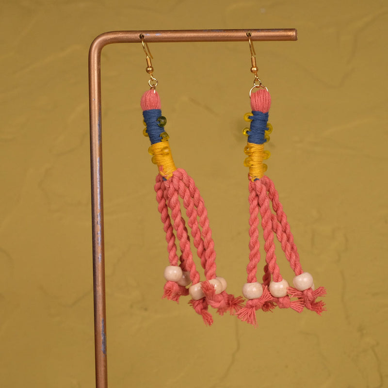 Anting Pilin - Earrings Tenun Ikat | Noesa