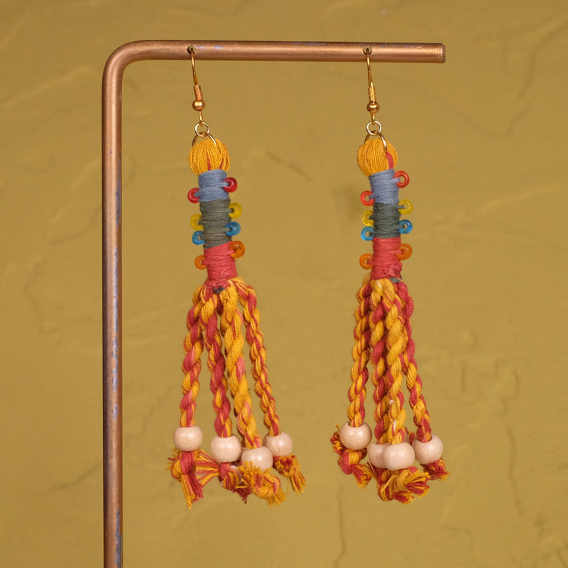 Anting Pilin - Earrings Tenun Ikat | Noesa