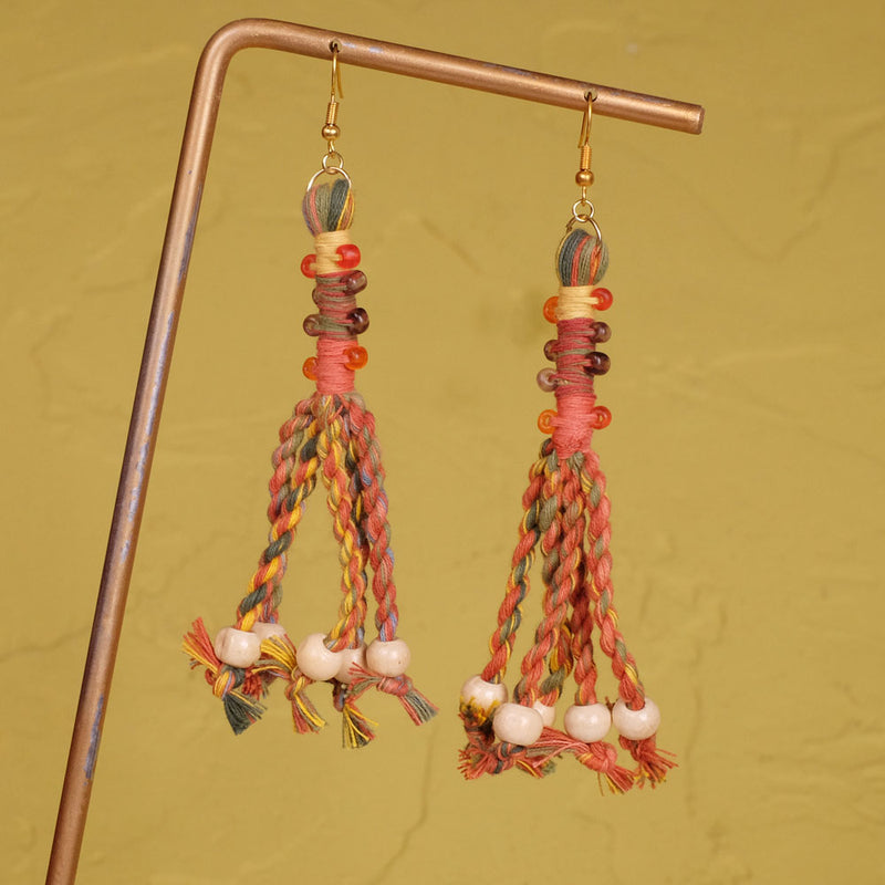 Anting Pilin - Earrings Tenun Ikat | Noesa