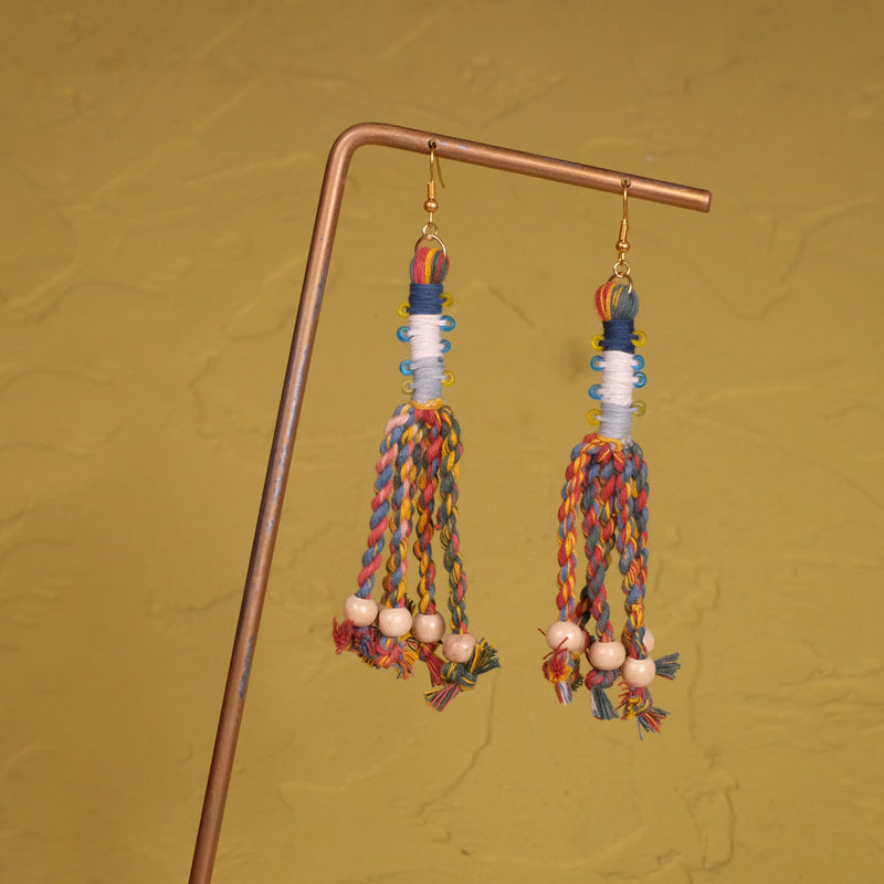 Anting Pilin - Earrings Tenun Ikat | Noesa