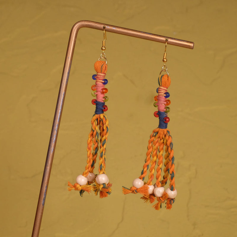 Anting Pilin - Earrings Tenun Ikat | Noesa