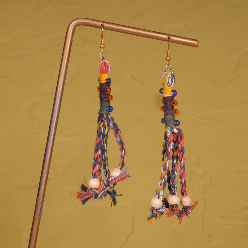 Anting Pilin - Earrings Tenun Ikat | Noesa