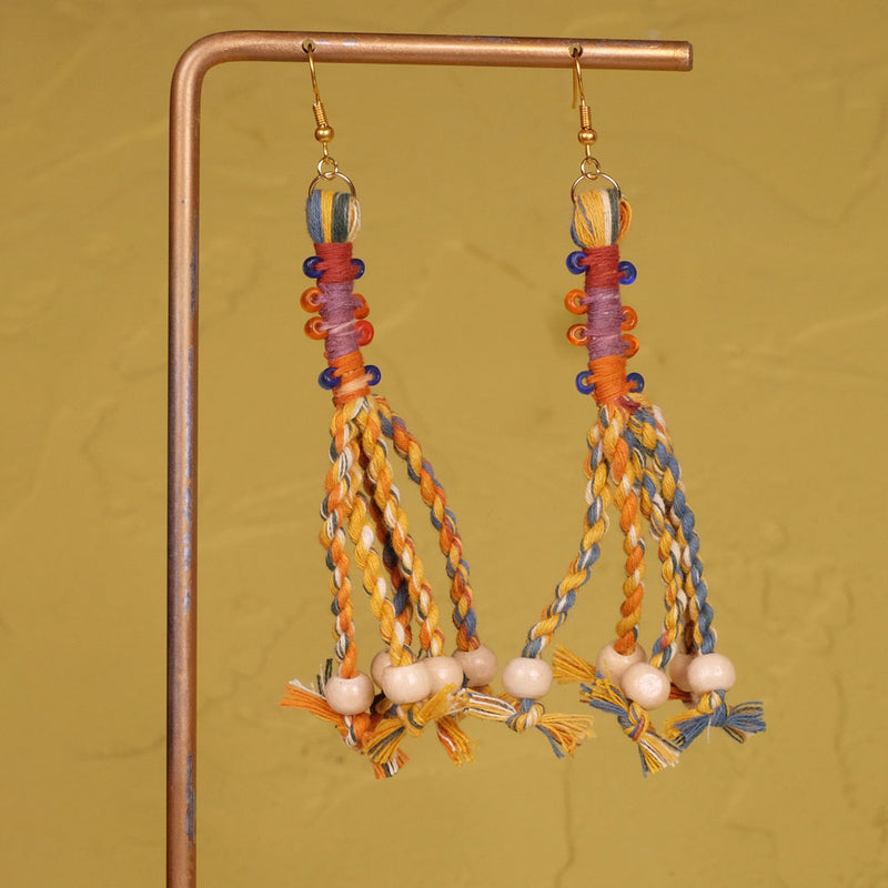 Anting Pilin - Earrings Tenun Ikat | Noesa