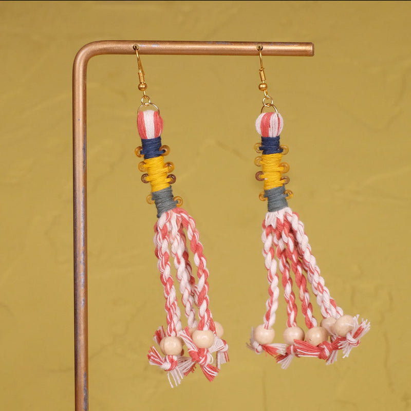 Anting Pilin - Earrings Tenun Ikat | Noesa