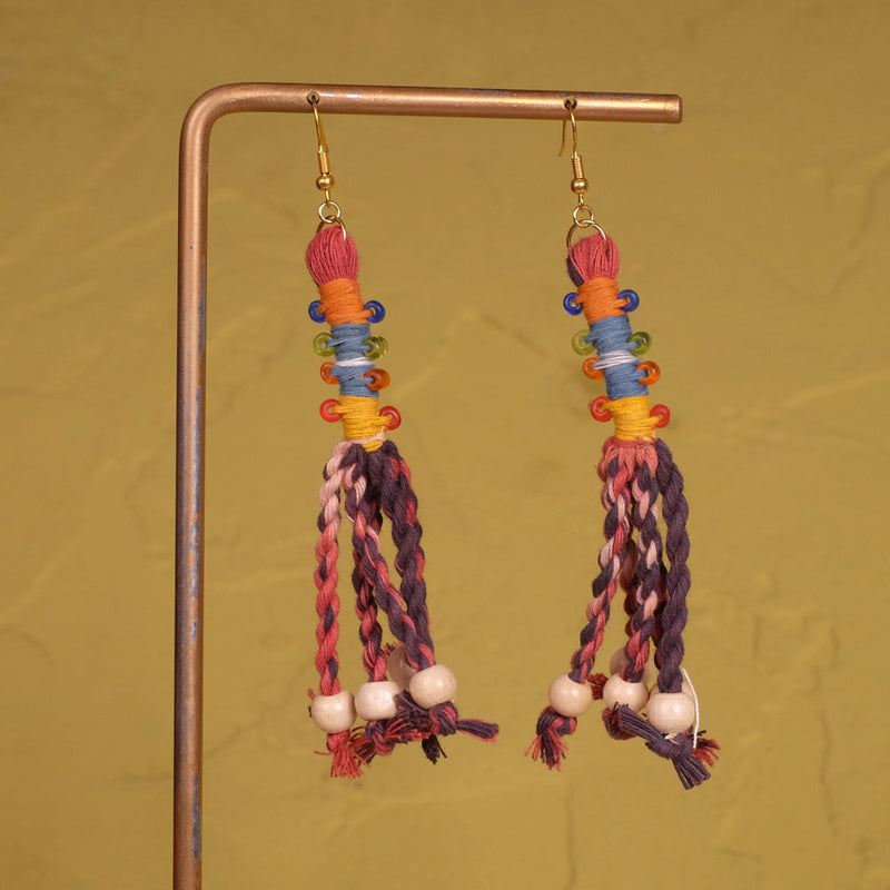 Anting Pilin - Earrings Tenun Ikat | Noesa