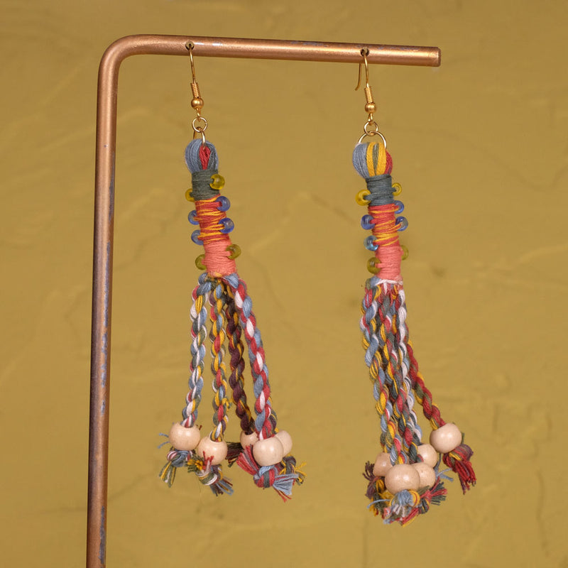 Anting Pilin - Earrings Tenun Ikat | Noesa