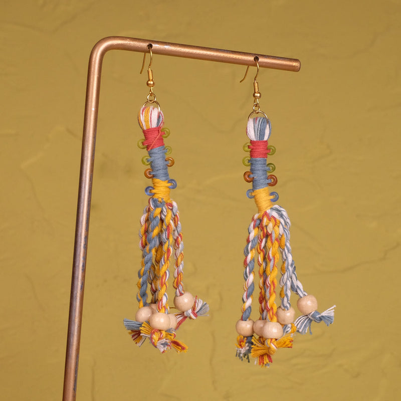 Anting Pilin - Earrings Tenun Ikat | Noesa