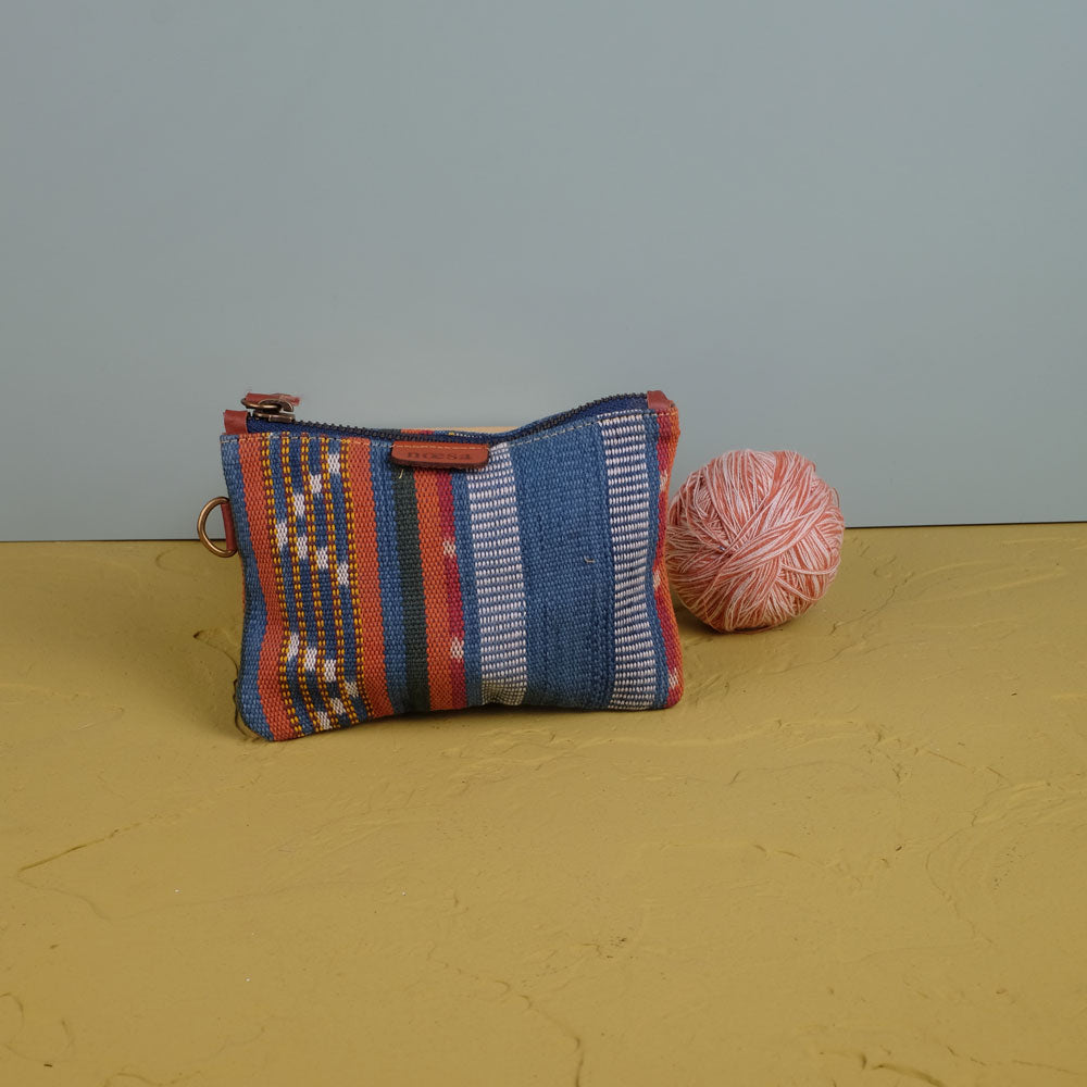 Kantong Pouch Tenun Ikat - Size M | Noesa