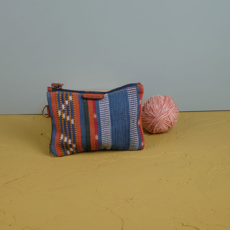 Kantong Pouch Tenun Ikat - Size M | Noesa