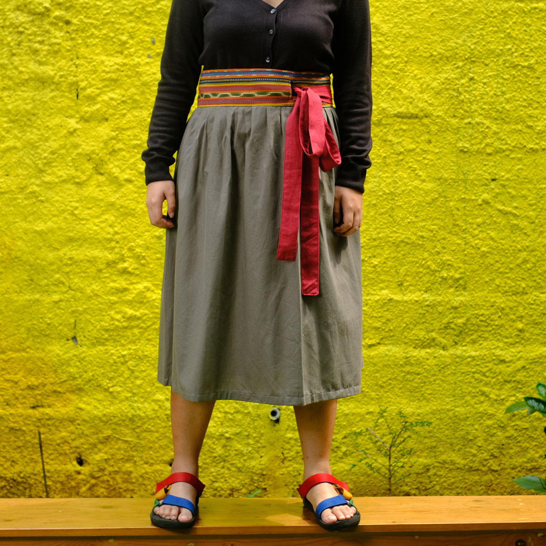 Hanbok Skirt - Rok Likat Full Tenun - All Size  | Noesa