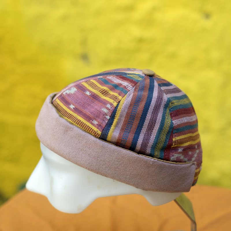 Topi Peci Miki Hat Tenun Ikat - Topi Onde | Noesa