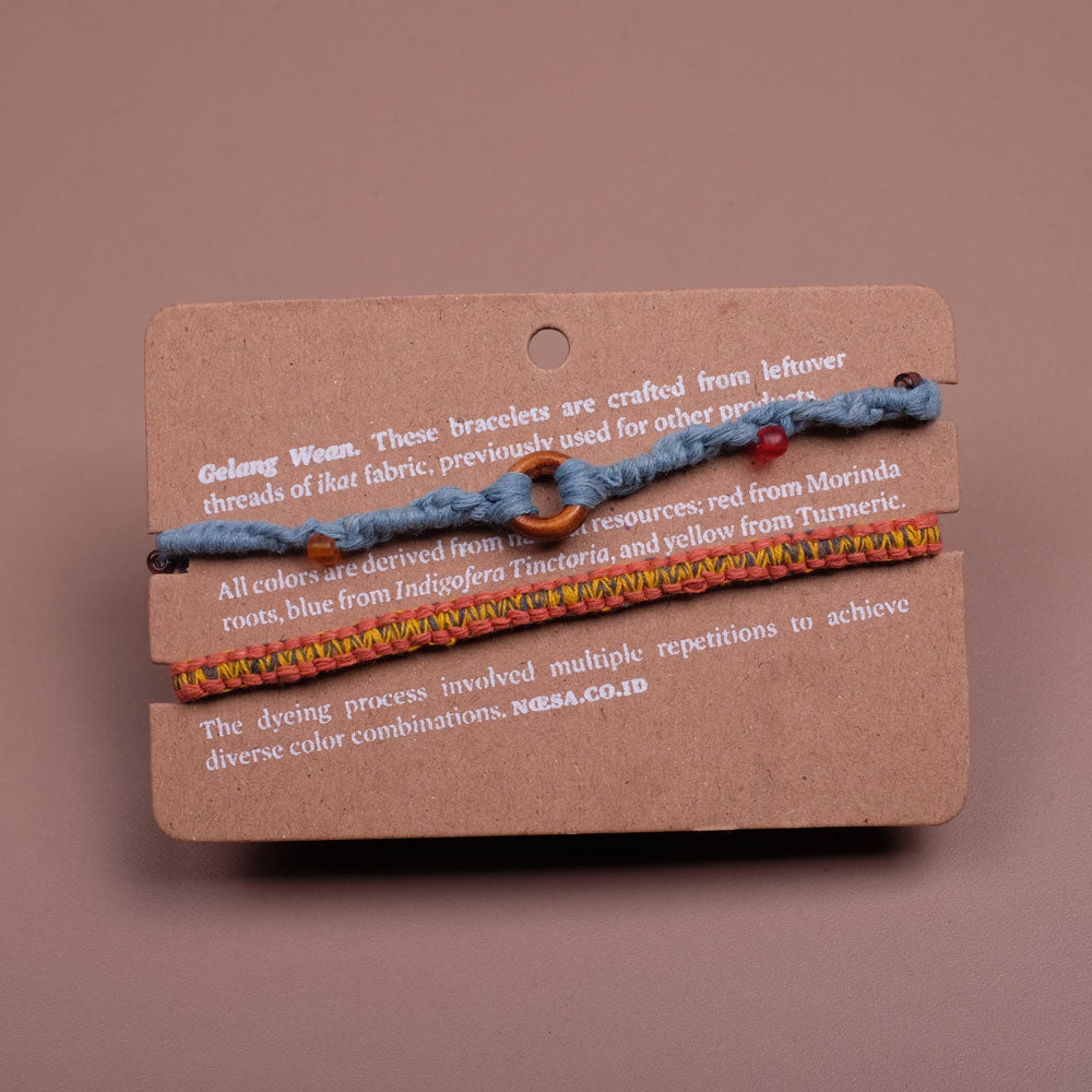 Gelang Wean Set Of 2 Kayu - Bracelet | Noesa