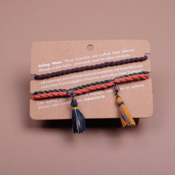 Gelang Wean Set Of 2 Tassel - Bracelet | Noesa