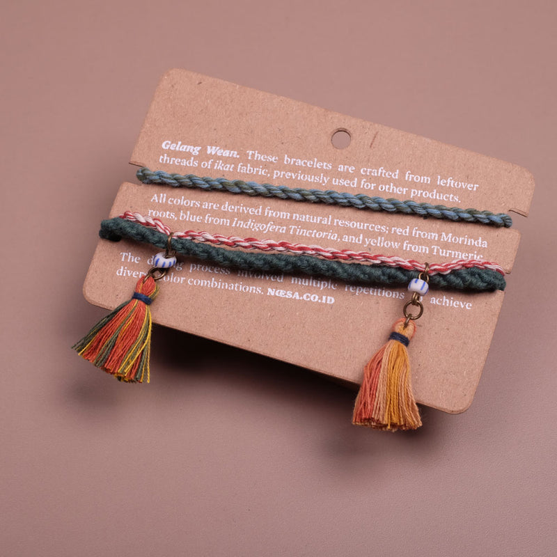 Gelang Wean Set Of 2 Tassel - Bracelet | Noesa