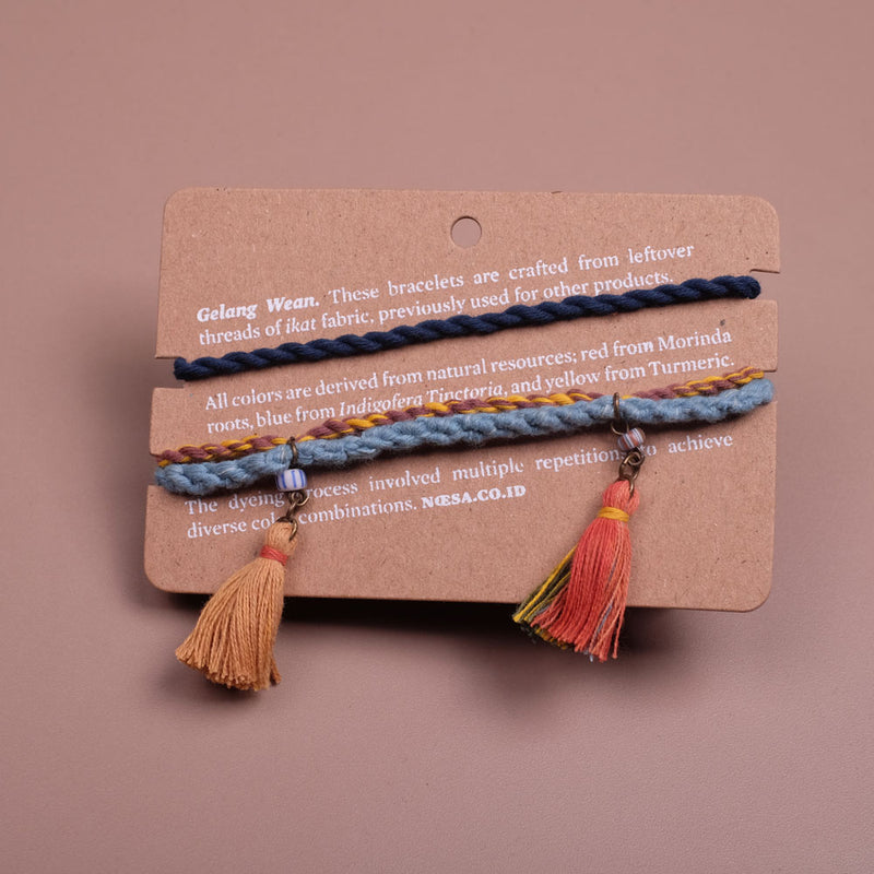 Gelang Wean Set Of 2 Tassel - Bracelet | Noesa