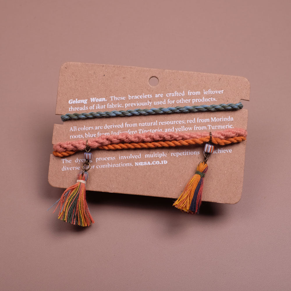 Gelang Wean Set Of 2 Tassel - Bracelet | Noesa