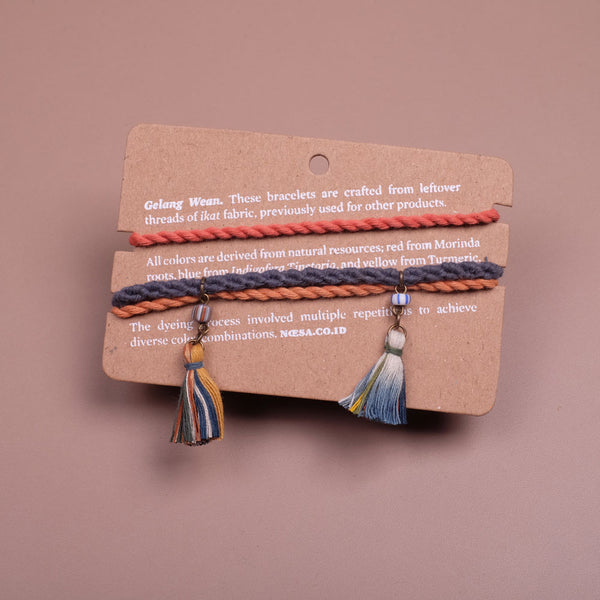 Gelang Wean Set Of 2 Tassel - Bracelet | Noesa