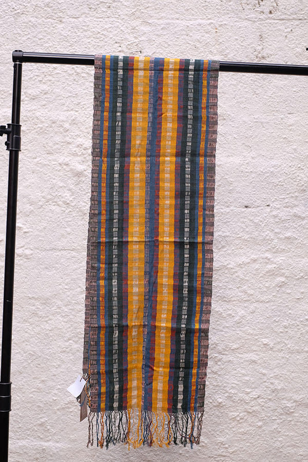 SL Kerawang Polos - Scarf - 196 x 35 - Tenun Ikat Sikka Flores Natural Dye | Watubo