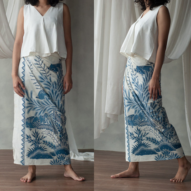 Batik Paring - Biota Laut Biru Bledhag - Batik Paring | Noesa