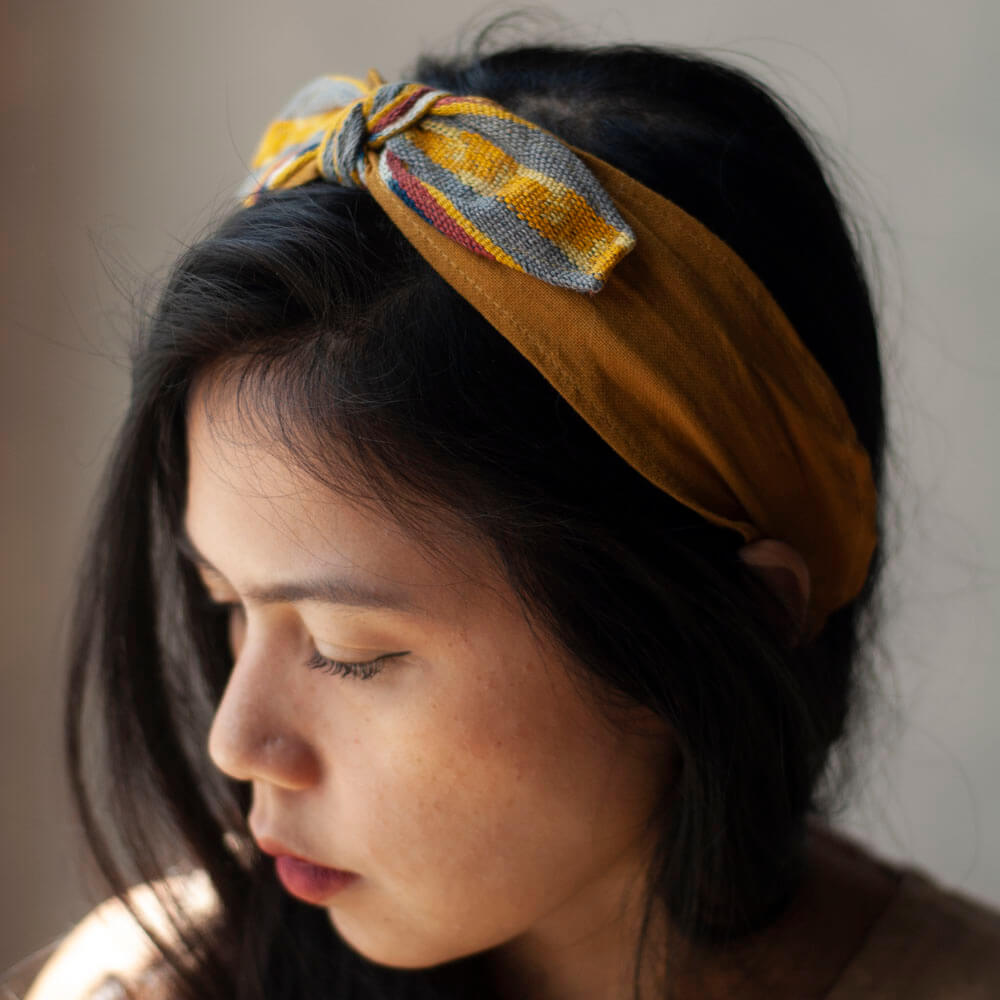 Bando Kain Tenun Ikat NTT - Tenun Ikat Headband | Noesa