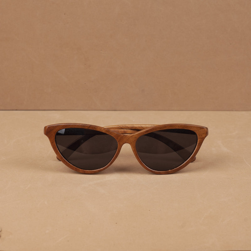 Pastel - Kacamata Kayu Cat Eye - Sunglasses | Noesa - Noesa | Noesa