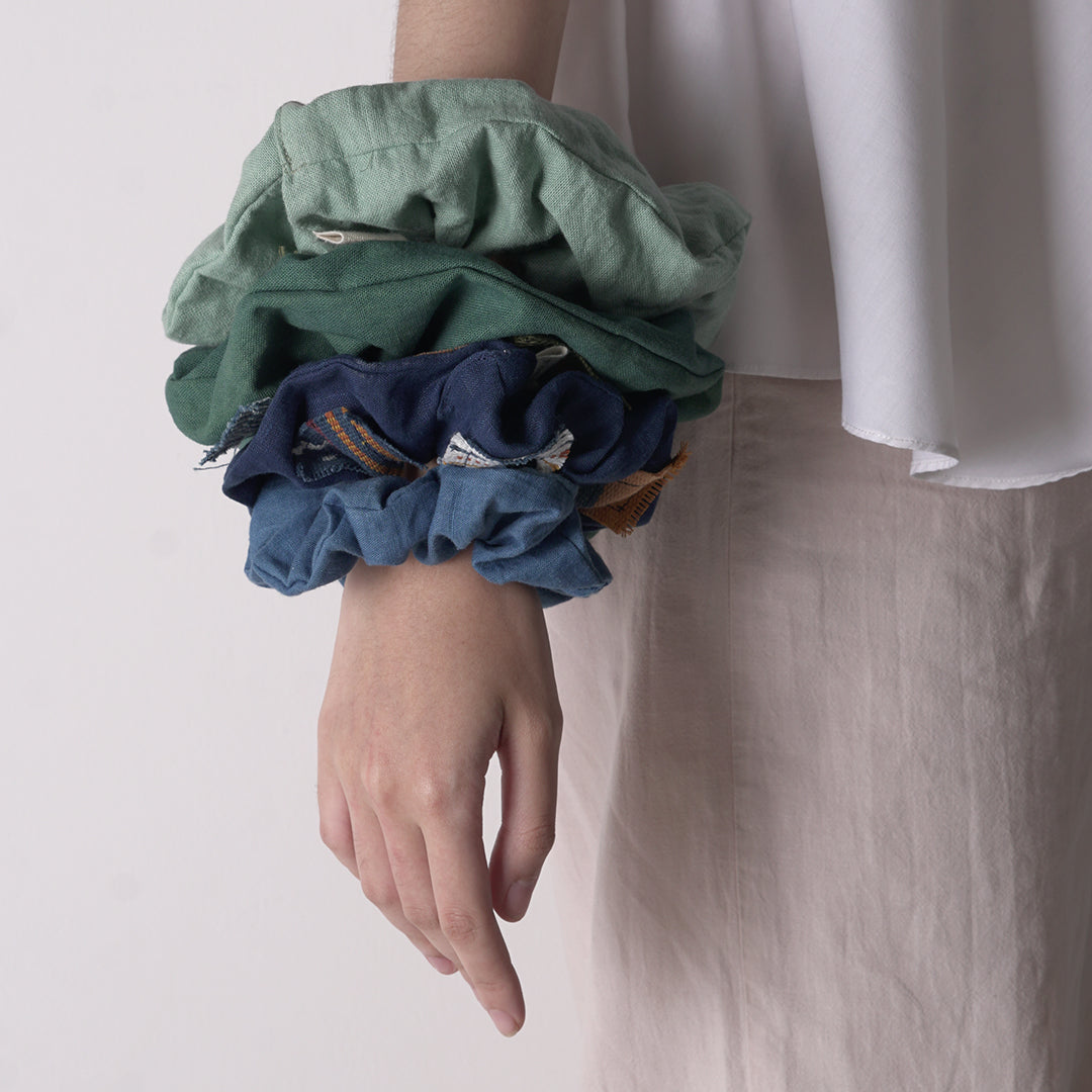Kuncir Polos 002 - Natural Dye Scrunchies | Noesa - Noesa | Noesa