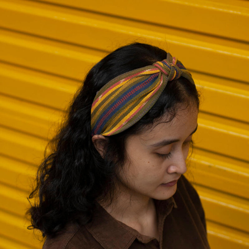 Umbul Bando Full Tenun - Headbands Full Tenun Ikat | Noesa