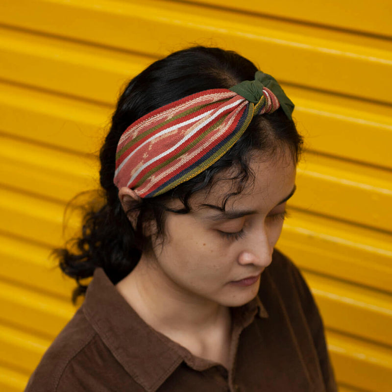 Umbul Bando Half - Tenun Ikat Headband | Noesa