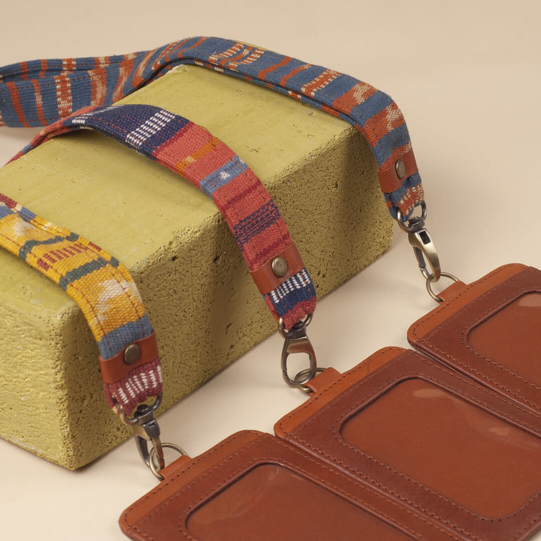 Selip Tenun - ID Holder With Lanyard | Noesa - Noesa | Noesa