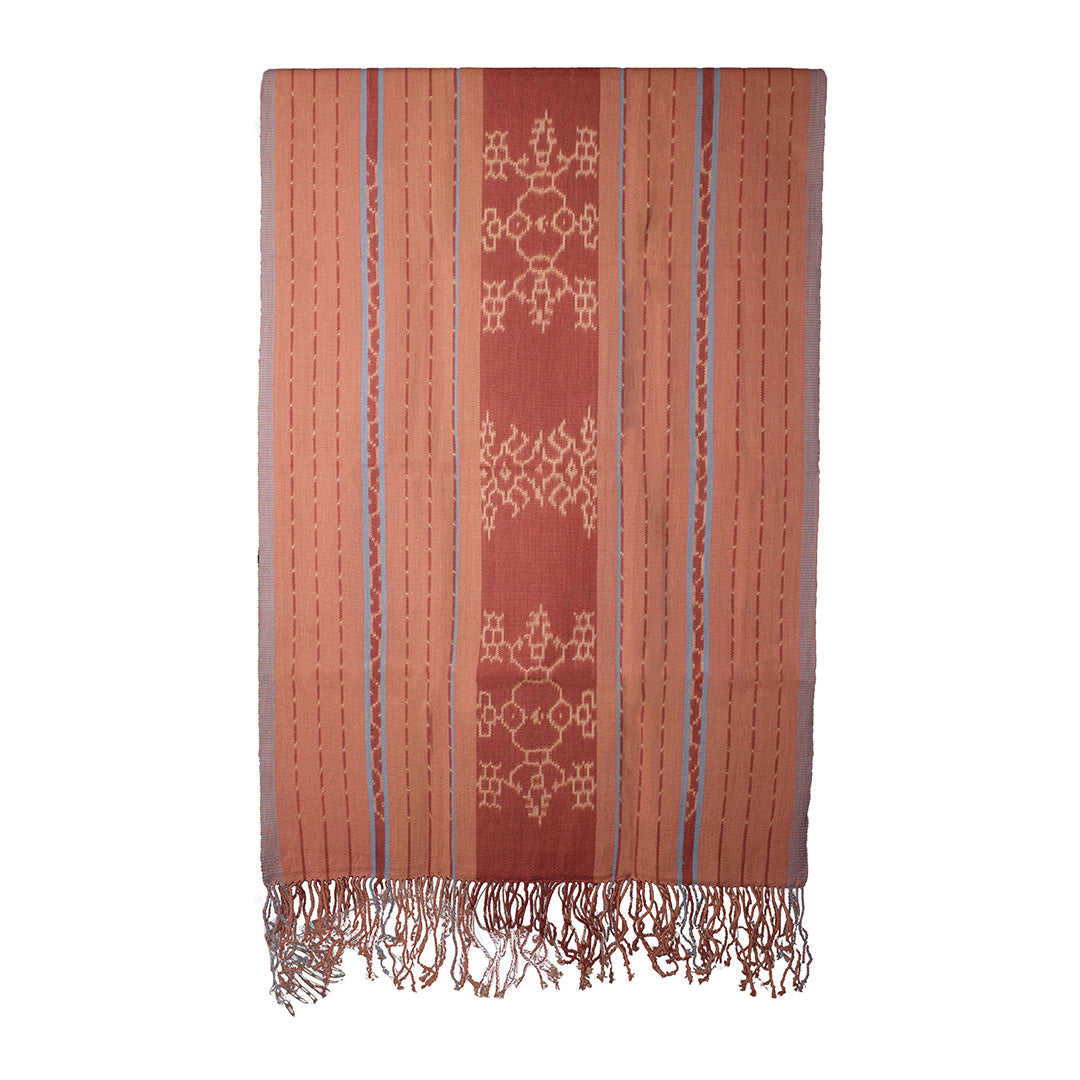 Kojawulet 03 - Shawl Tenun Ikat Sikka Flores Natural Dye | Watubo - Watubo | Noesa