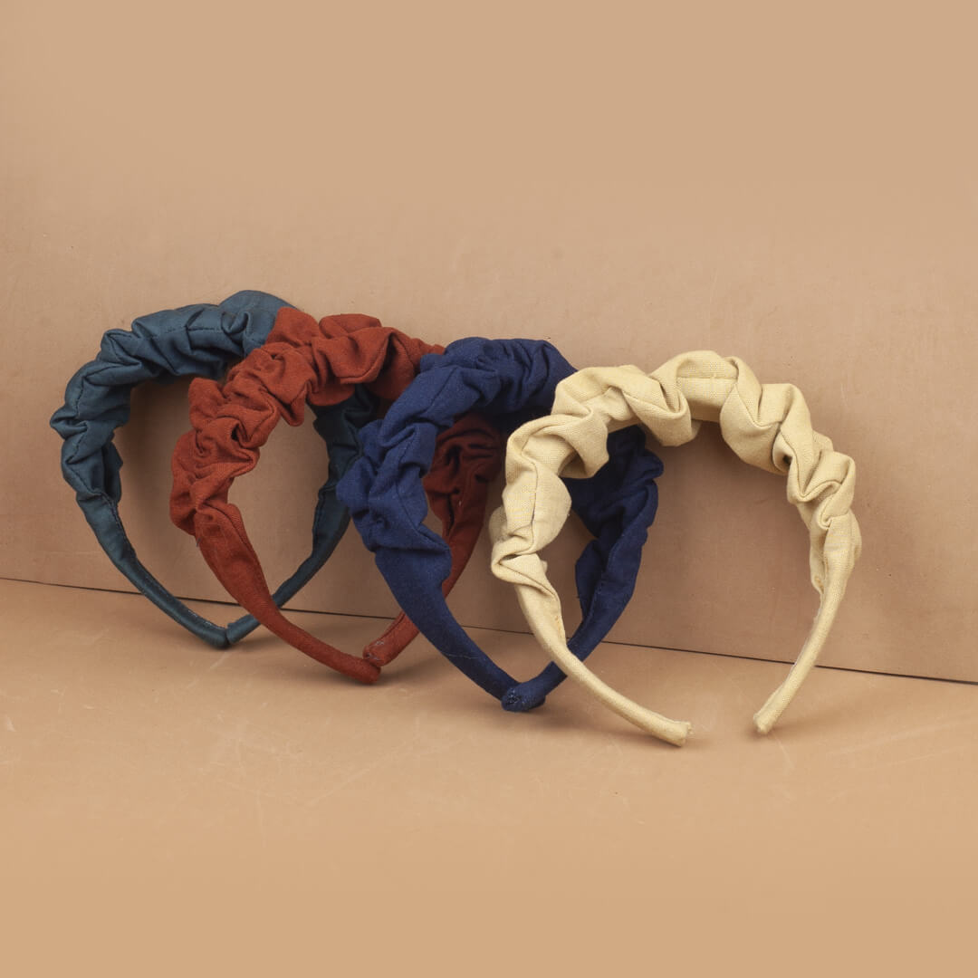 Kerut Polos - Bando Linen - Headbands | Noesa - Noesa | Noesa