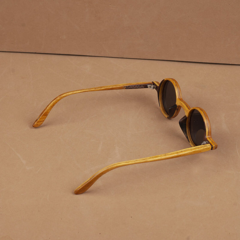 Combro - Kacamata Kayu Bulat - Sunglasses | Noesa - Noesa | Noesa