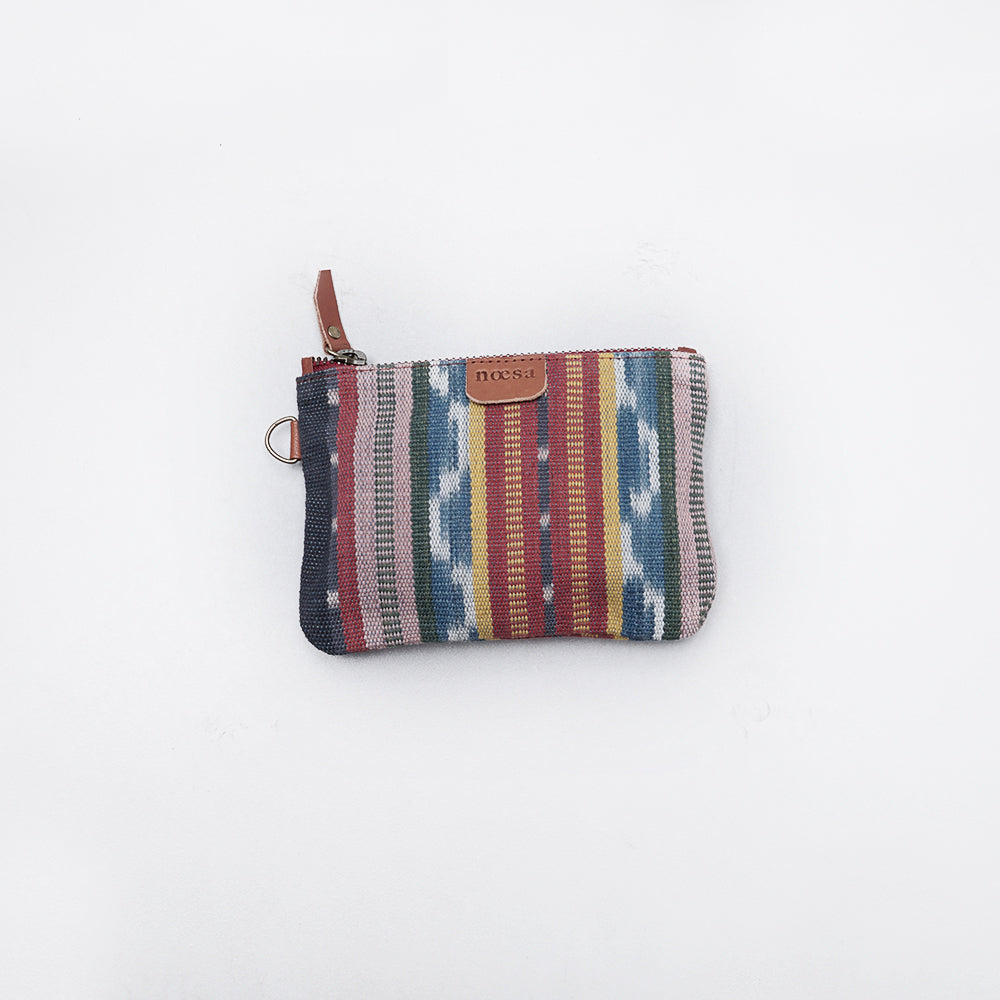 Kantong Pouch Tenun Ikat - Size M | Noesa