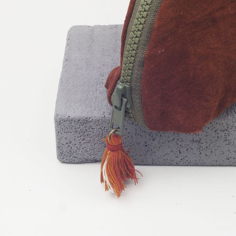 Pancong Pouch Linen - Terracotta | Noesa - Noesa | Noesa