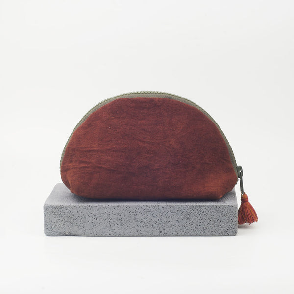 Pancong Pouch Linen - Terracotta | Noesa - Noesa | Noesa