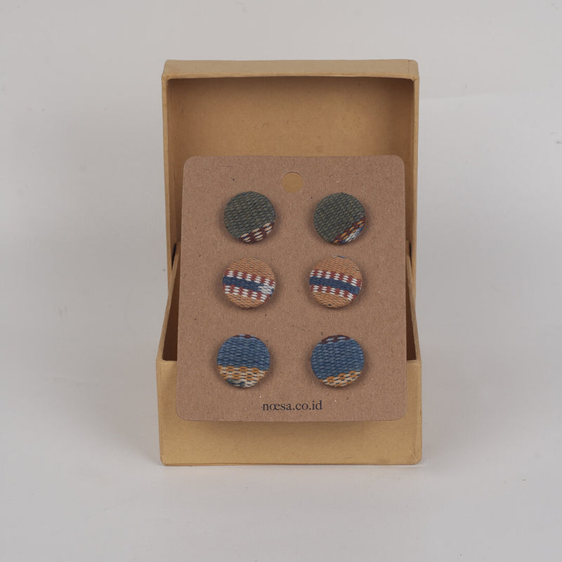 Tusuk - Earrings Tenun Ikat | Noesa - Tusuk 14 - Noesa | Noesa